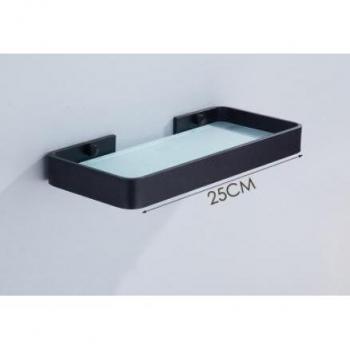 Square Bathroom Glass Shelf