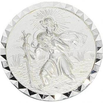 Kettenanhänger JOBO Christopherus in Sterlingsilber