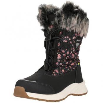 Vorsicht-Weg-ZIGZAG Wesend Stiefel – grau, Größe 36, Kunstfellbesatz, Polyurethane-Sole, wetterfestes Profil