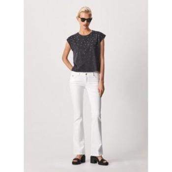 Pantalones New Pimlico de Pepe Jeans en color blanco