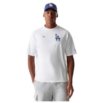 New Era Dodgers Oversize Shirt mit Grafik Weiß