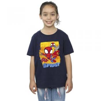 Camiseta larga para niña de Spidey y sus increíbles amigos