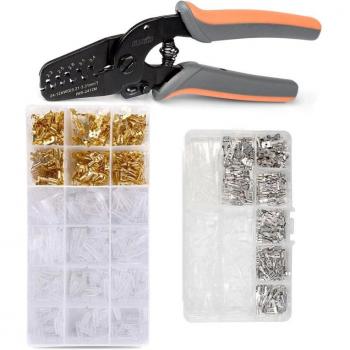 IWS-2412M 2.8/4.8/6.3mm Crimp Terminal Set 300PCS