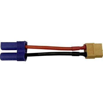 Reely 10 cm Adapterkabel: EC5 ↔ XT60