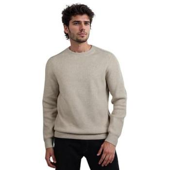 Pullover Beige Mélangé Celio