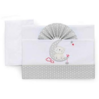 Set Sábana Infantil Italbaby Luna, 15×20 cm, 3 Piezas