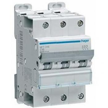 Hager 3P 32A 6KA Courbe C – Vis (NFT332)