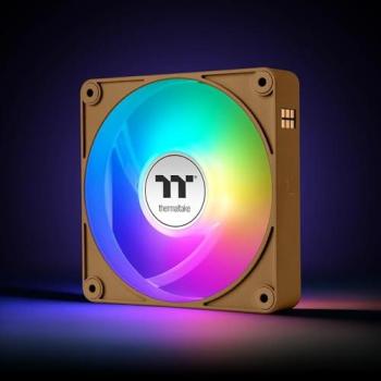Ventola RGB per case 140 × 140 × 25 mm “Marrone” – Set di 3