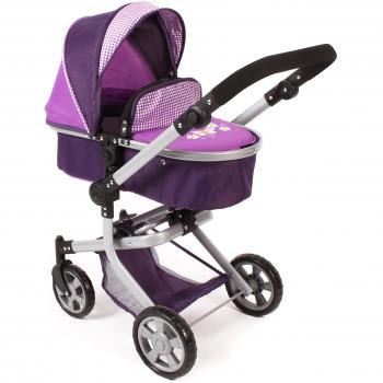 Bayer Chic 2000 Purple Checker – Kit Poussette & Poupée