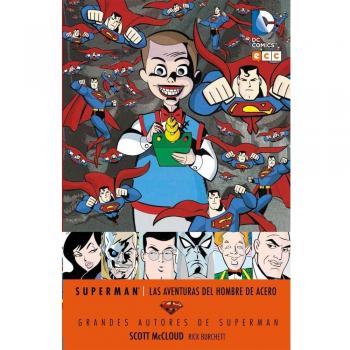 Comic Grandes Autores de Superman Las Aventuras del Hombre de Acero ECC