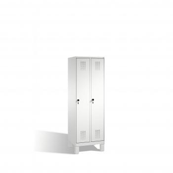 Evolo Garderobenschrank auf Standfüssen, 2-teilig, H1850xB600xT500mm, C+P