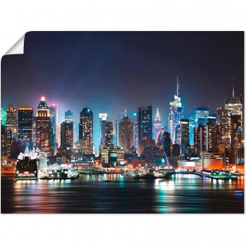 Artland Wandbild »New York City Vibes«, Amerika, (1 St.), als Leinwandbild, Poster, Wandaufkleber in verschied. Größen