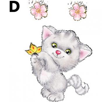 Cat Design Toilet Accessories