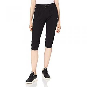 CMP 3/4 Length Pants for Women, Black, Size XS