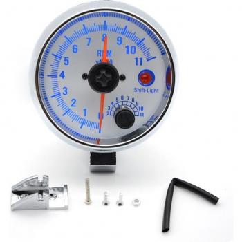 Tachymètre 3,75 95mm, jauge de régime moteur LED 0-11000 rpm