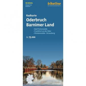 Radkarte Oderbruch Barnimerland