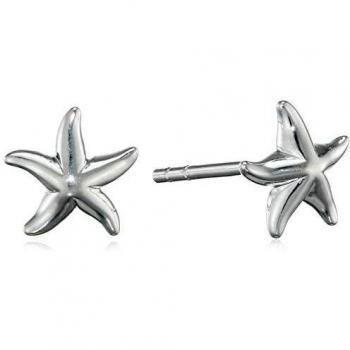 Glam & Soul Seestern‑Edelsteine Ohrstecker Damen – 925 Sterling Silber (TS)