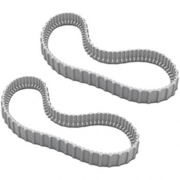 Kit de Chenilles Grises Dolphin (2 pièces) pour Gamme E et T