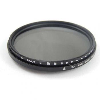 Filtre Gris à Densité Neutre Variable VHBW 55 mm