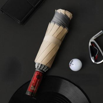10-Bone Anti-Rebound Reflective Folding Umbrella