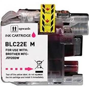 Cartucho de tinta magenta para impresoras Brother LC22E