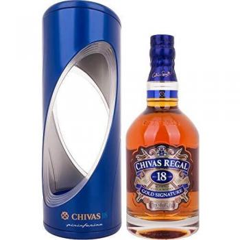 Chivas Regal Scotch 18 Jahre Gold Signature Pininfarina Edition Whisky mit Geschenkverpackung (1 x 0,7 l)