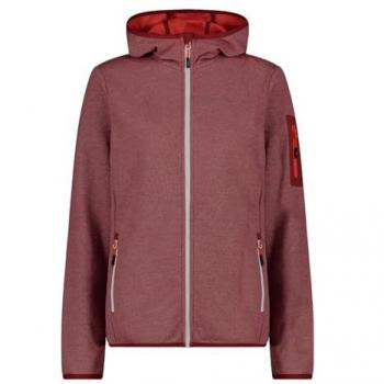CMP Fleecejacke Woman Jacket Fix Hood mit Ärmeltasche