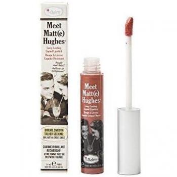 TheBalm Meet Matte Hughes Liquid Lipstick, Doting, 1er Pack (1 x 7,4 ml)