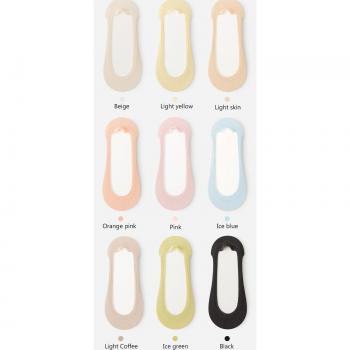 4 Pairs Women's Breathable Cotton Boat Socks
