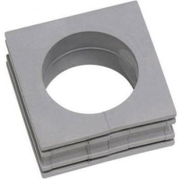 Icotek Passe-Fils KT 17 41217 Fendu Ø Max. des bornes 18 mm Elastomère Gris 1