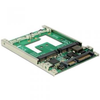 Delock 2.5? Konverter SATA 22 Pin > mSATA mit RAID (62545)