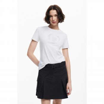 Top Radiante Strass Desigual