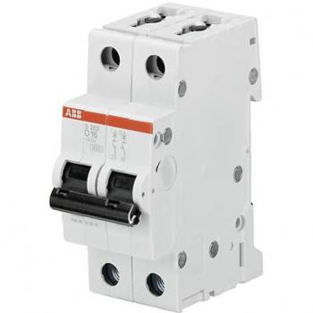 Interruttore a 2 poli automatico ABB S202‑D16
