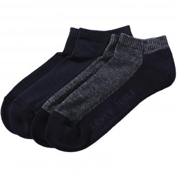 Levi's 168LS Calcetines Cortos 2P para Hombre, Azul