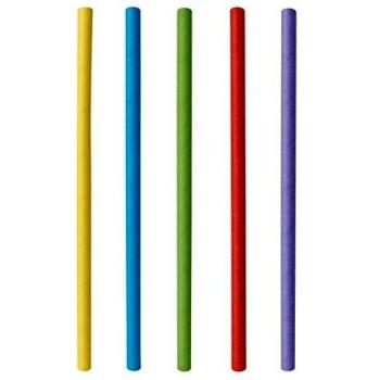 Set Frullato Papstar – Cannucce in Carta, Colore Misto