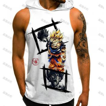 Ropa de Hombre Chaleco Goku Dragon Ball con Capucha