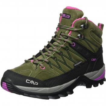 CMP Damen Rigel 3Q12946, Wanderhalbschuhe, Grün (Olive-Hot Pink)