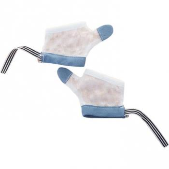1 Pair of Harmless Anti-Biting Gloves for Kids, Protects Fingers
