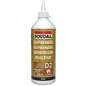 Colle Soudal Quick White Tail 64A 750g – Séchage rapide, multi‑usages