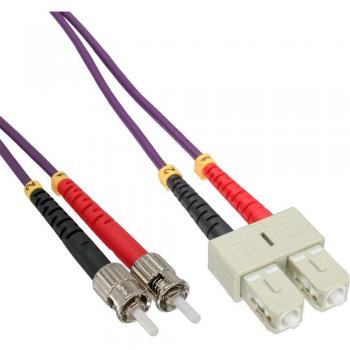 Inline® LWL Duplex Kabel 20 m – SC/ST, OM4, 50/125 µm, LAN‑Kabel