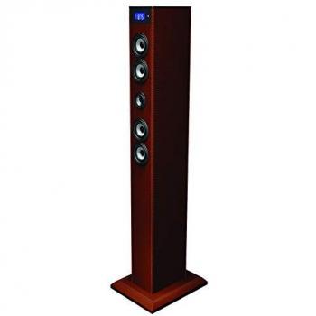 SonarWave Torre Multimedios Verde Oscuro, Bluetooth & iPhone