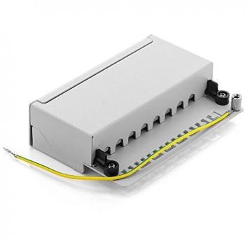 DeleyCON CAT6 Netzwerk Patchpanel 8 Port