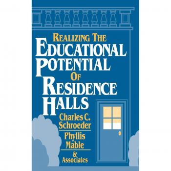Realizing educ. Potential of res. Halls hardcover