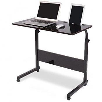 Adjustable Bedside Laptop Stand – Black
