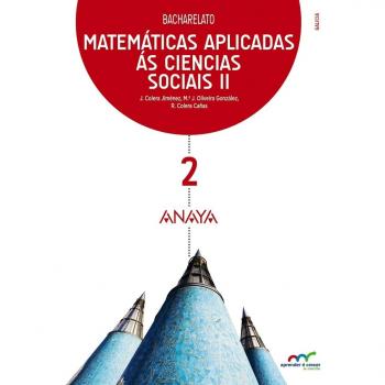 Matemáticas aplicadas ás Ciencias Sociais II. (Tapa blanda).