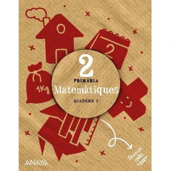 Quadern de Matemàtiques 2. Tapa blanda. 2n Primària. Operació Mon 2023