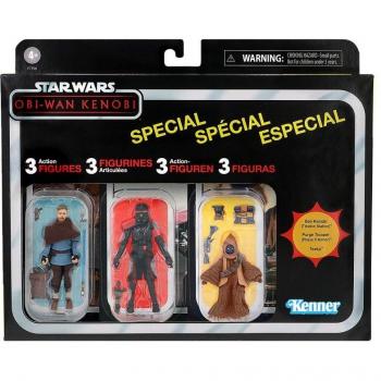 Obi-Wan Kenobi Star Wars 3 Pack de Figuras