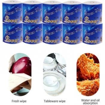 Rollo de papel higiénico, tres capas, 100g