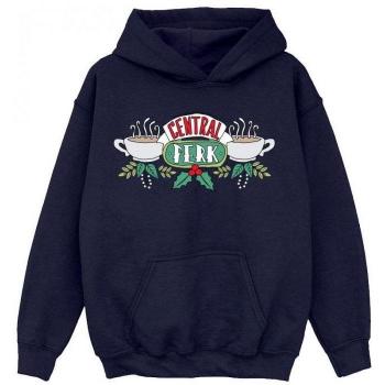 Felpa con Cappuccio Blu Navy Central Perk