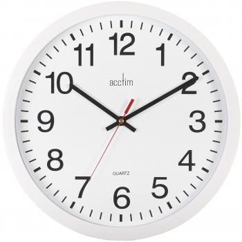 ACCTIM CONTROLLER WALLCLOCK 368MM WHITE